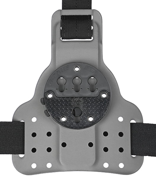 G-Code Drop Leg Single Holster Mount w/ Cobra Buckle Leg Strap Grey