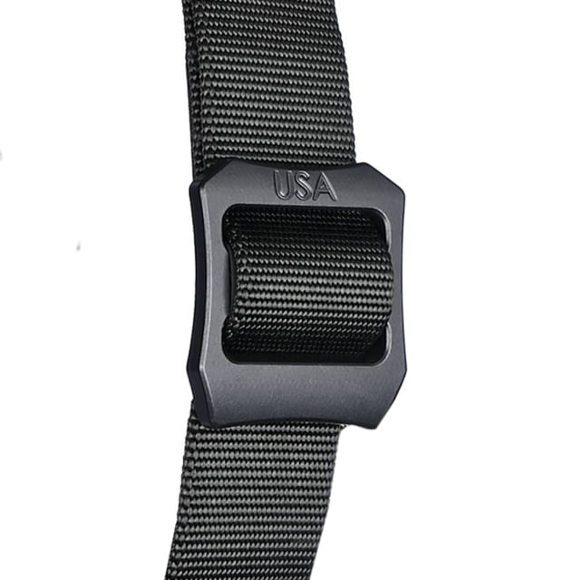G-Code EDC Quest Belt Black Belt/Black Anodized Buckle Medium 32in-36in