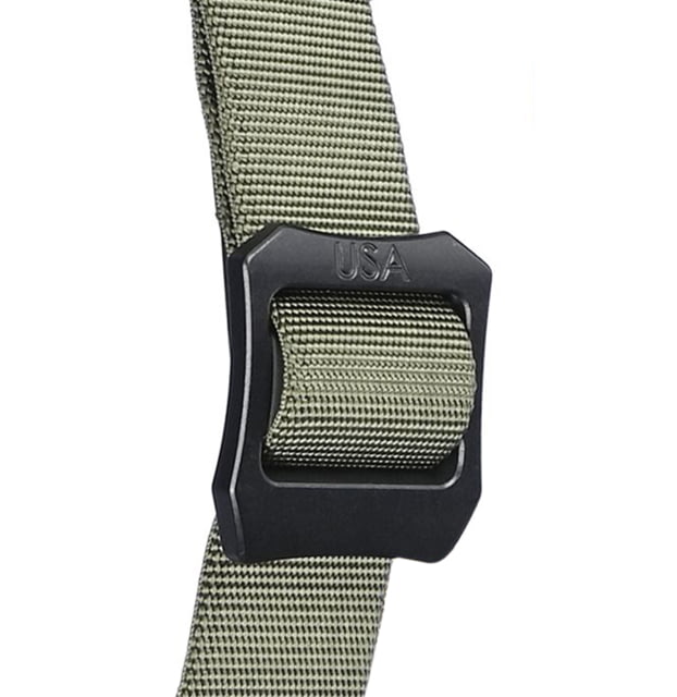 G-Code EDC Quest Belt OD Green Belt/ Black Anodized Buckle Medium 32in-36in