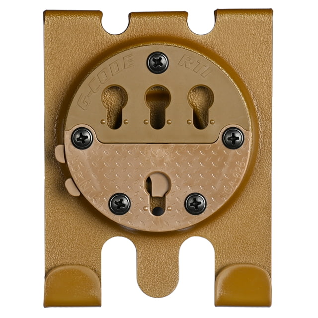 G-Code GCA24 RTI 3 Row MOLLE CLAW Adapter Tan - G-Code