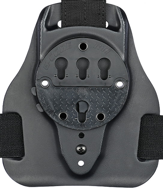 G-Code MULE ISS Carry Platform w/ Cobra Buckle Leg Strap Black - G-Code Holsters
