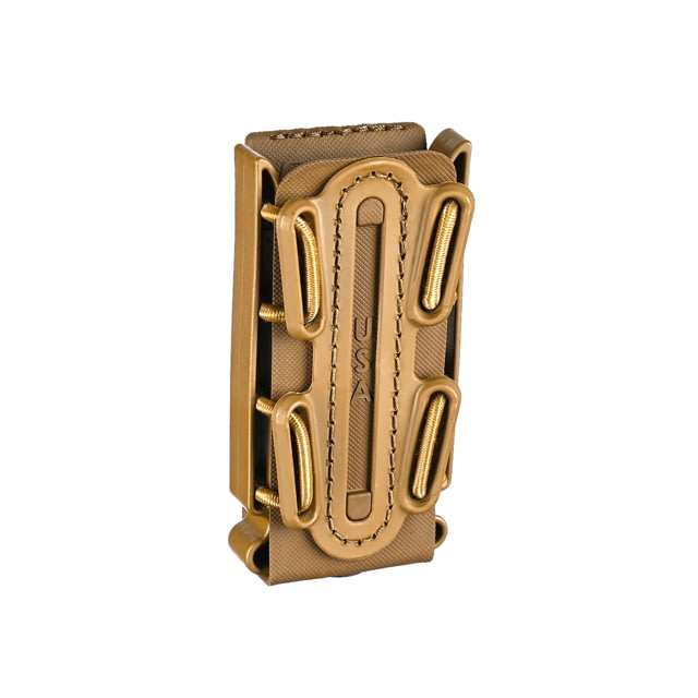 G-Code Pistol Soft Shell Scorpion Tall Mag Carrier w/ Cobra Paddle Ambidextrious Tan Frame/Tan Shell Tall SS-P1-COBRA-TNTN - G-Code