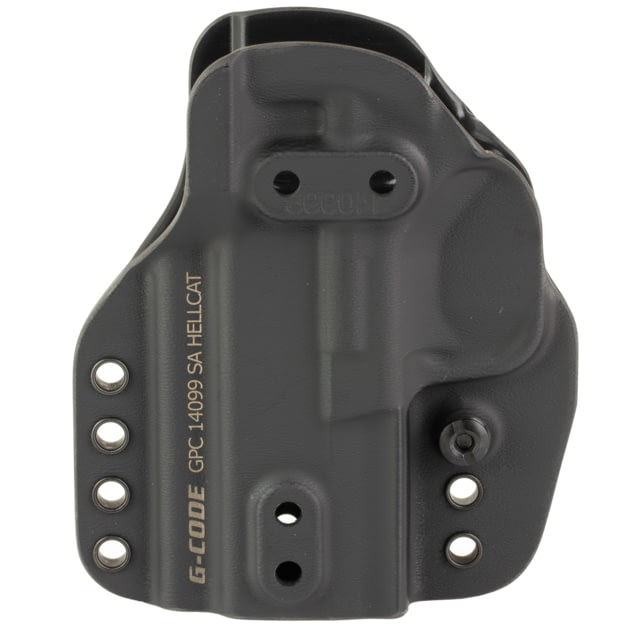 G-Code Prime Carry OWB Belt Holster Springfield Armory Hellcat Black