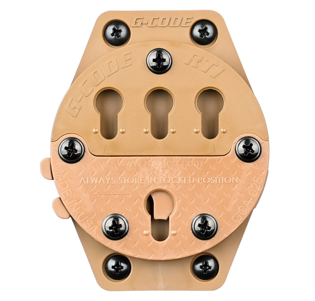 G-Code RTI Battle Belt MOLLE Adapter Tan - G-Code