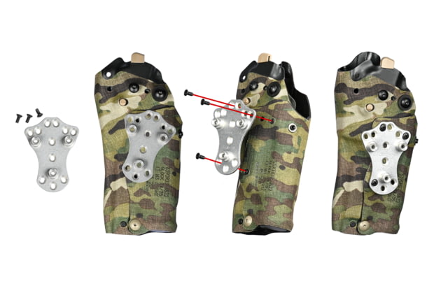 G-Code Safariland RTI Hanger Brushed Aluminum - G-Code