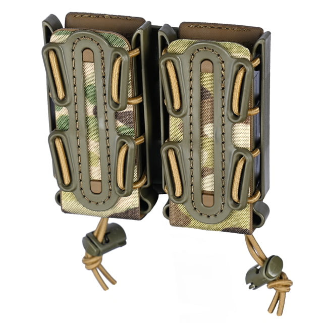 G-Code Soft Shell Scorpion Double Pistol Magazine Carrier Belt Slide Multicam Green SS-PD-BSL-GNMC