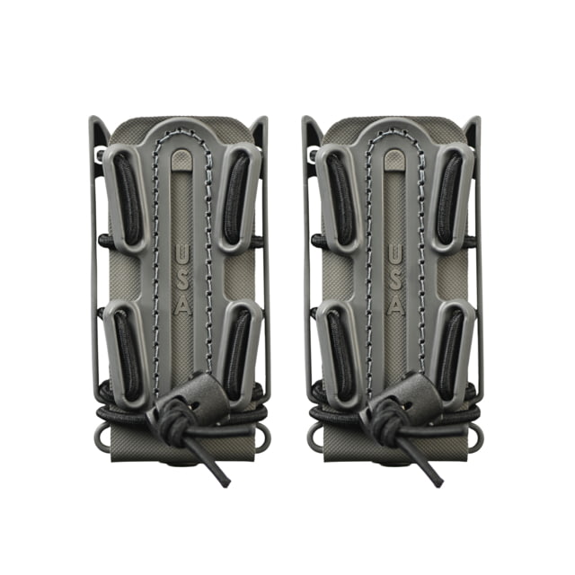 G-Code Soft Shell Scorpion Pistol Magazine Carrier Pack of 2 TallP1/P2/P3 Molle and Belt Mounts Ambidextrious Grey On Grey Grey Frame/Grey Shell Tall