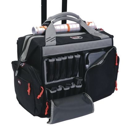 USED GPS Large Rolling Range Bag Canvas Black - Gps