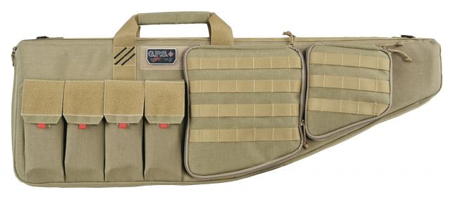 GPS Tactical AR Case External Handun Case Tan 42 in.