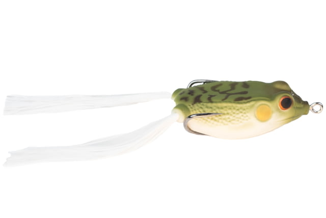 G-Ratt Baits Con Frog Hard Bait White & Green