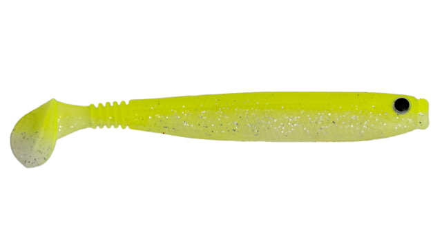G-Ratt Baits G-Ratt Baits Thin Swim Soft Bait 3in 5pk Chartreuse Shad - $6.99 at Optics Planet