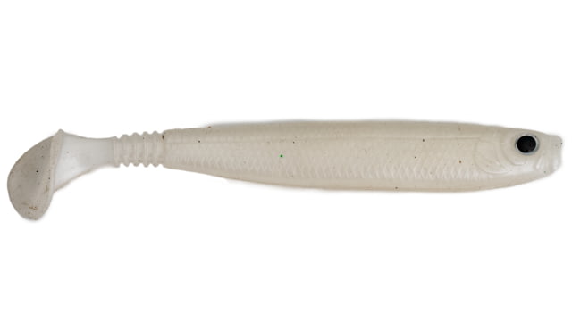 G-Ratt Baits Thin Swim Soft Bait 3in 5pk Pearl White