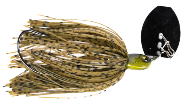 G-Ratt Baits Weedless Vibrating Jig 3/4oz Green Pumpkin Red Flake