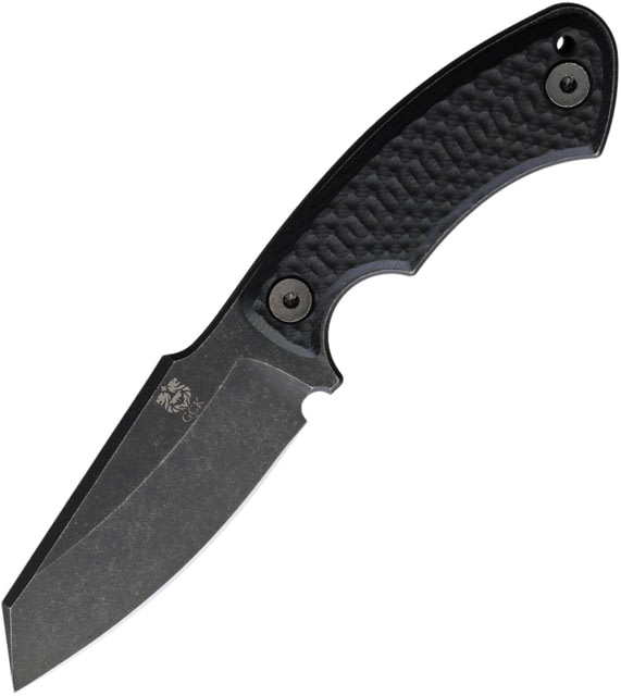 Gahagan Customs Cairn Fixed Blade Black GCKCRNHBK - Gahagan Customs