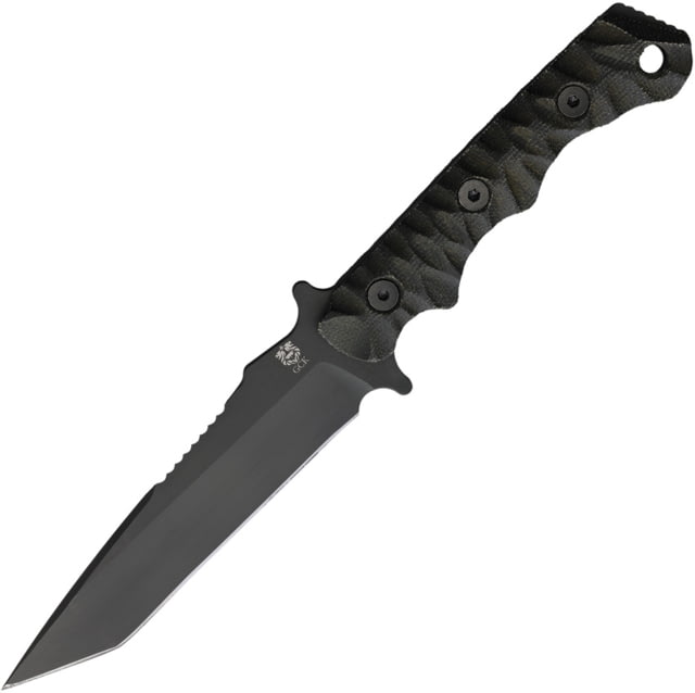 Gahagan Customs RRC Fixed Blade Black GCKRRCTBK - Gahagan Customs