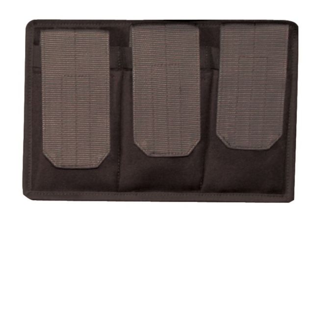 Galati Gear 3 Pocket Rifle Mag Pouch with Velcro Back Black - Galati Gear