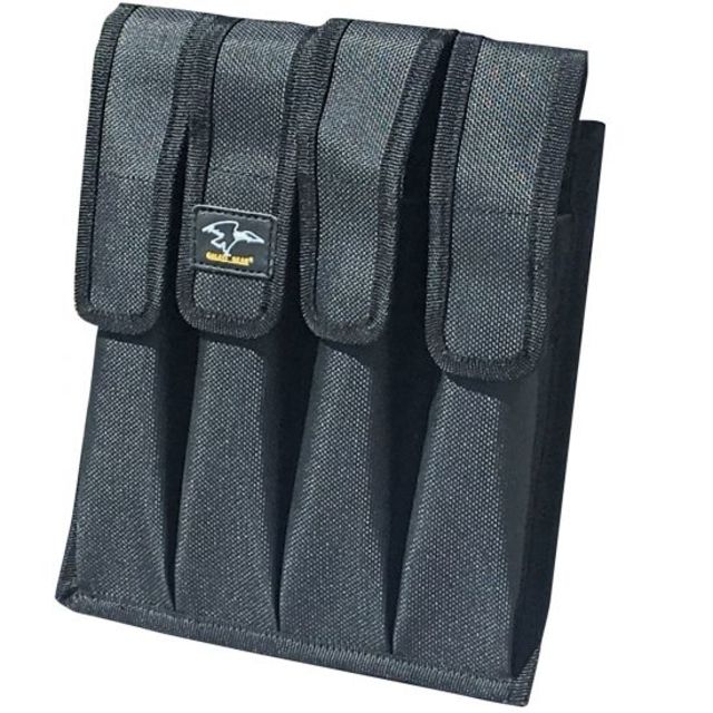 Galati Gear 9mm Mag Pouch Belt Loops/Mod Attach Black 10 x 8.5 x 1.5 in - Galati Gear