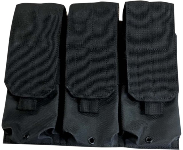 Galati Gear AR Magazine Pouch with PALS Webbing Black 10in - Galati Gear
