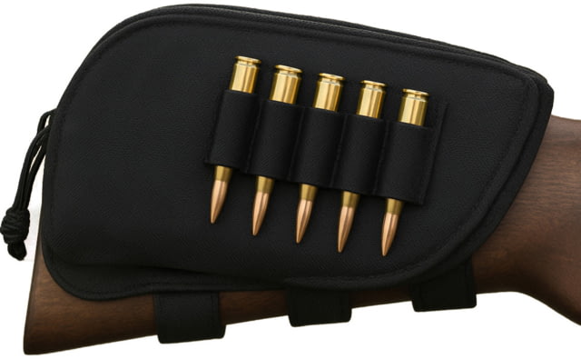Galati Gear Buttstock Ammo Pouch w/Cheekrest Black One Size - Galati Gear