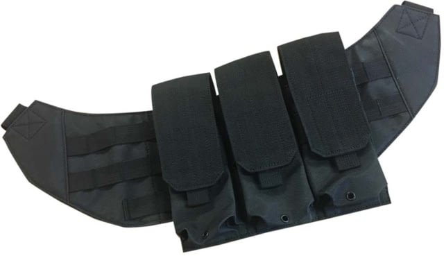 Galati Gear Chest Rig with Magazine Pouch Complete Kit Black 22in - Galati Gear