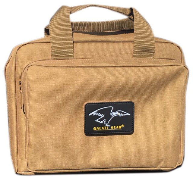 Galati Gear Deluxe Pistol Case Coyote Brown - Galati Gear