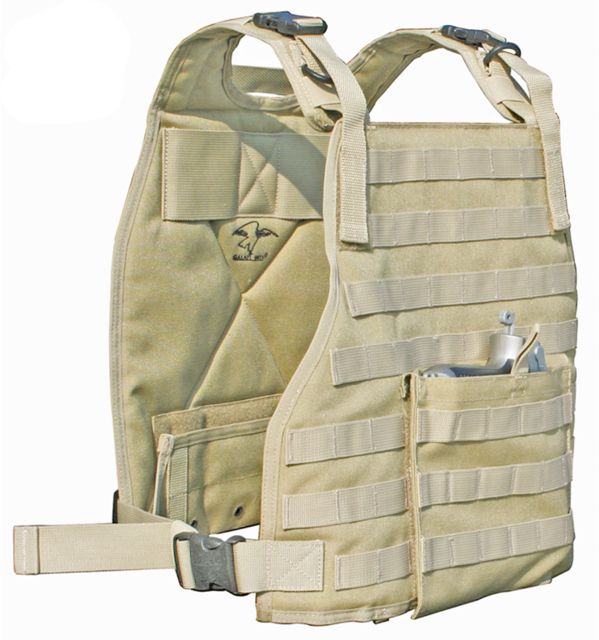 Galati Gear Plate Carrier Vest Tan 105950 - Galati Gear