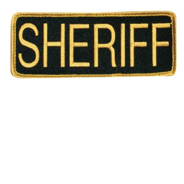 Galati Gear Sheriff Patch 2inx5in - Galati Gear