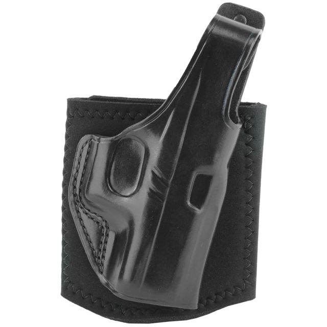 Galco Ankle Glove Leather Handgun Holster Glock 48/Glock 48 MOS Right Hand Black - Galco