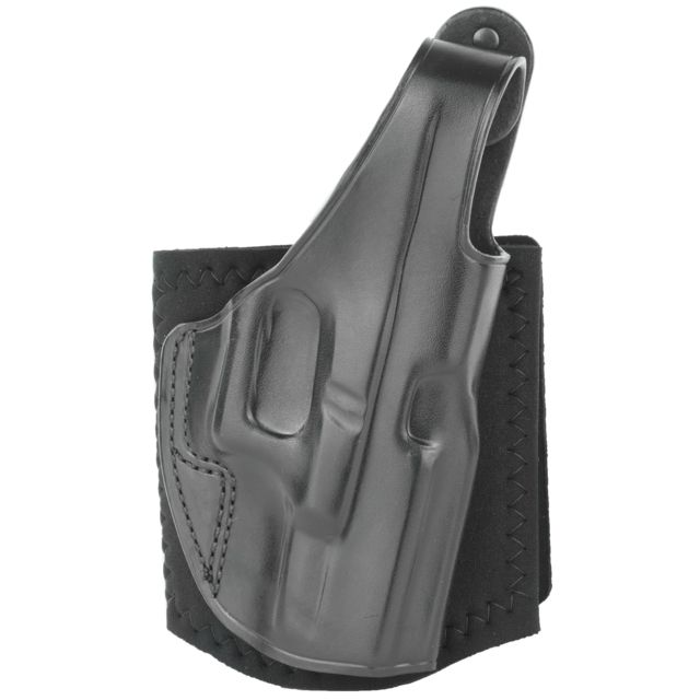 Galco Ankle Glove Leather Handgun Holster Glock 19/Glock 23/Glock 32 Right Hand Matte Black - Galco