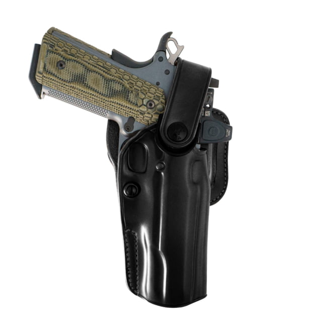 Galco APO Strongside/Crossdraw Belt Holster Colt 5in 1911 Right Black
