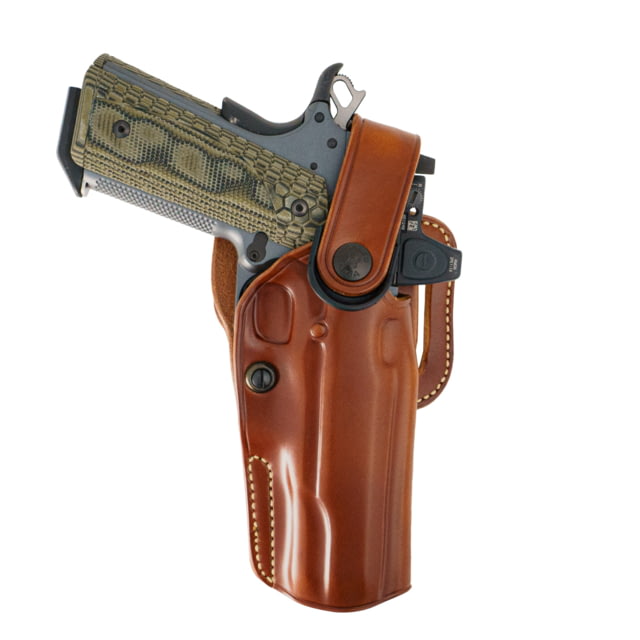 Galco APO Strongside/Crossdraw Belt Holster Colt 5in 1911 Right Tan