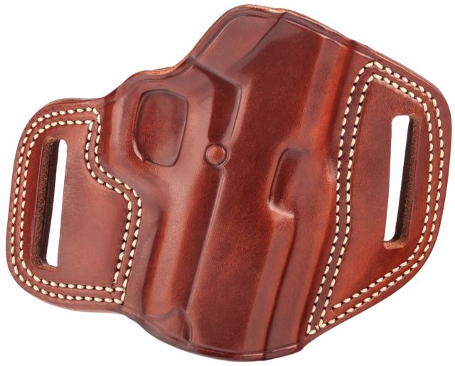 Galco Combat Master Leather Belt Holster Left Hand Tan - Galco