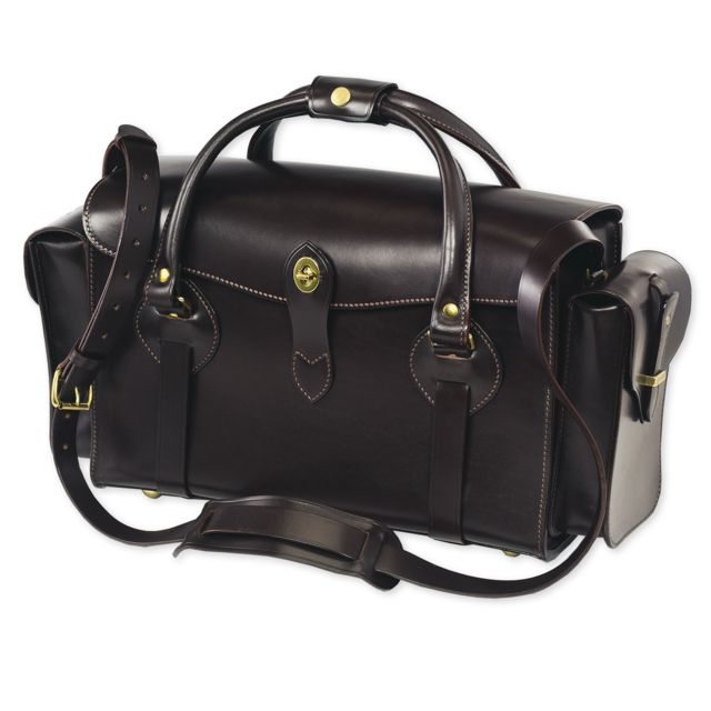 Galco Deluxe Field Bag Dark Havana - Galco