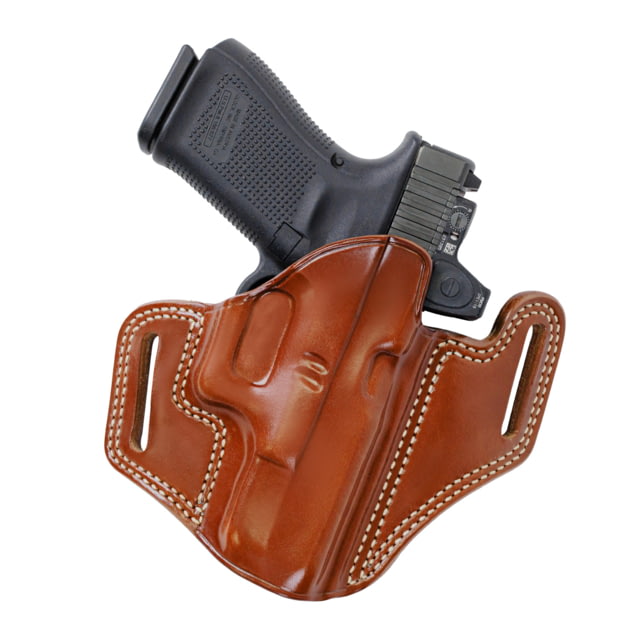 Galco Combat Master 2.0 Premium Steerhide Belt Holster Glock 43 Glock 43 w/wo red dot no rail Glock 43X no rail Glock 43X MOS no red dot Glock 43X MOS