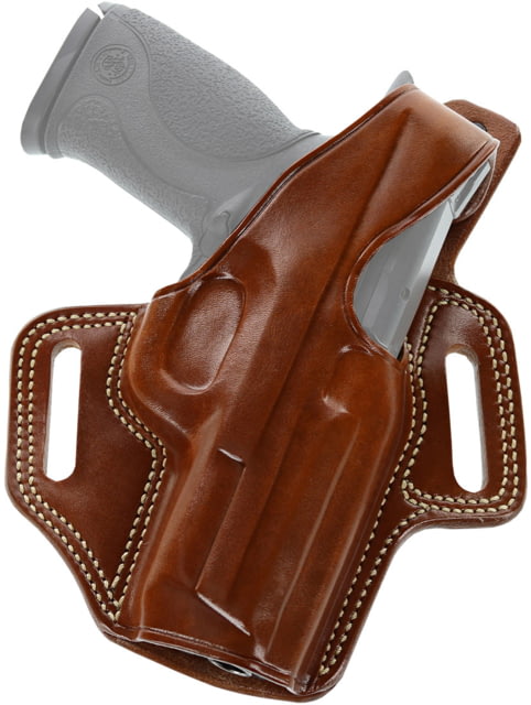 Galco Fletch High Ride Premium Steerhide OWB Paddle Holster G 20 G 21 G 21 SF Standard G Rail G 37 Right Hand Tan
