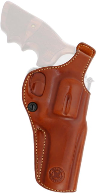 Galco Masterbilt RevSolution Premium Steerhide OWB Belt HolsterManurhin Mr73 4in Ruger Security Six 4in Ruger Service Six 4in Tan - Galco