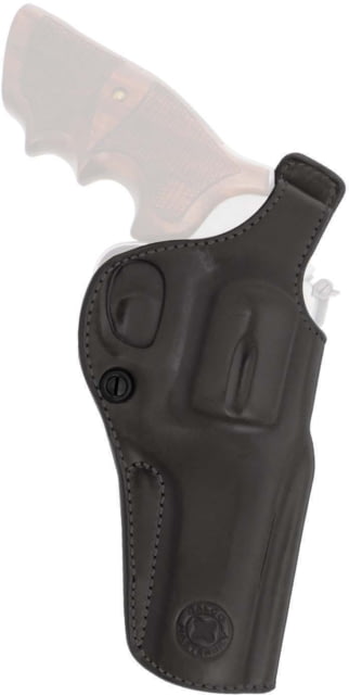 Galco Masterbilt RevSolution Premium Steerhide OWB Belt HolsterManurhin Mr73 4in Ruger Security Six 4in Ruger Service Six 4in Black - Galco