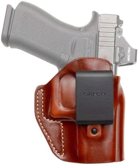 Galco Masterbilt Stow-N-Go Elite Glock IWB Holster Right Glock 19 Gen 1-5 Glock 19 W/Wo Red Dot Glock 19X Glock 19X W/Wo Red Dot Glock 23 Gen 2-4
