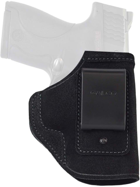 Galco Stow-N-Go Premium Steerhide IWB Holster Glock 26 Gen 3-5 Glock 27 Gen 3-4 Glock 33 Right Hand Black