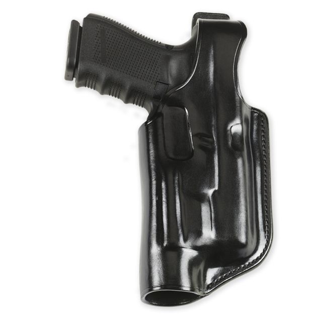 Galco Halo Belt Leather Holster SIG Sauer P226/SIG Sauer P220 Right Hand Plain Black - Galco
