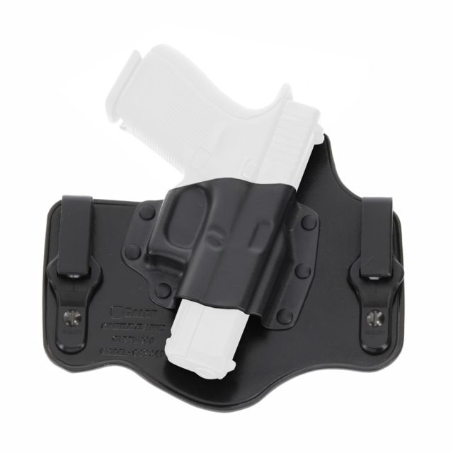 Galco Kingtuk Classic IWB Leather Holster Sig-SauerP938 Right Kydex/Premium Steerhide Black - Galco