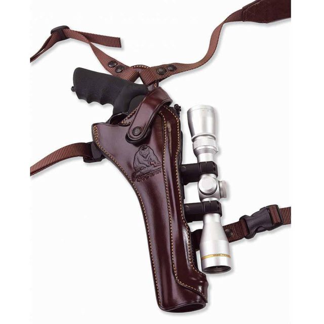 Galco Kodiak Hunter Leather Shoulder Holster Right Hand Havana