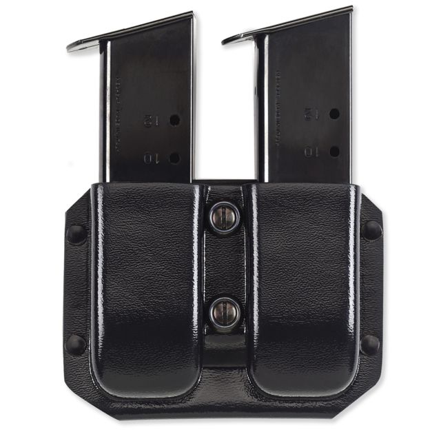 Galco Kydex Double Magazine Carrier FN FNP 9/40 Ambidextrous Kydex Finish Black - Galco