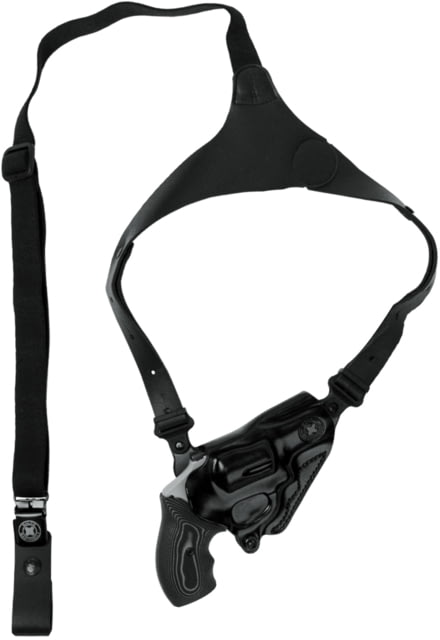 Galco Masterbilt Master Agent Rig Charter Arms Undercover / Smith Wesson J Frame M36 Shoulder Holster Left Charter Arms Undercover 2in Black