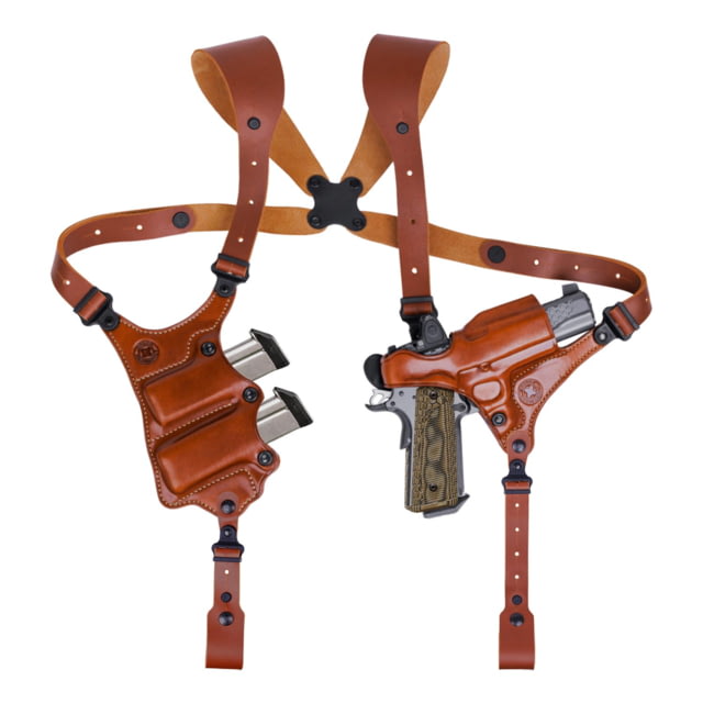 Galco Masterbilt Slabside Perfection Shoulder System Stow-N-Go IWB Holster Leather COLT 3 1/2in Tan - Galco