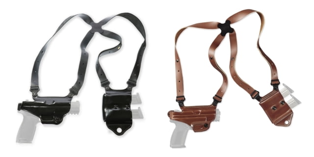 US Galco Miami Classic II Shoulder Systems, Colt King Cobra, 2.5in Pre-2019, Right Hand, Tan, MCII104 Tech Data