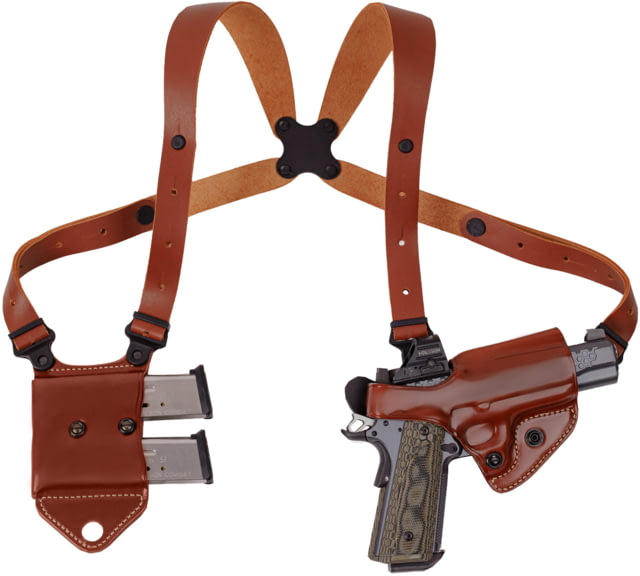 Galco Optic Solution Premium Steerhide Shoulder Holster Colt 1911 3.5in Dan Wesson 1911 5in Kimber 1911 3in Nighthawk 1911 5in Ruger SR1911 5in Right