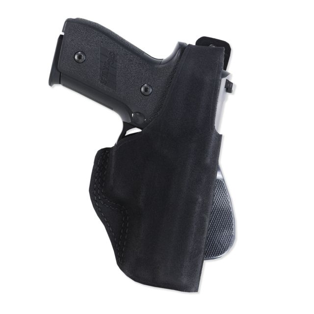 Galco Paddle Lite Leather Holster for Viridian w/ECRRuger LCPRight Hand Black - Galco