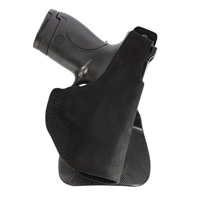 Galco Paddle Lite Handgun Leather Holster Glock 26/Glock 27/Glock 33 Left Hand Plain Black - Galco