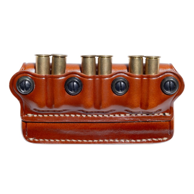 Galco Pick Six Ammo Carrier Colt/Ruger/S&W/Taurus Ambidextrous Hand Tan - Galco
